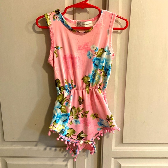 Little trendsetter floral romper 2T - Picture 1 of 5